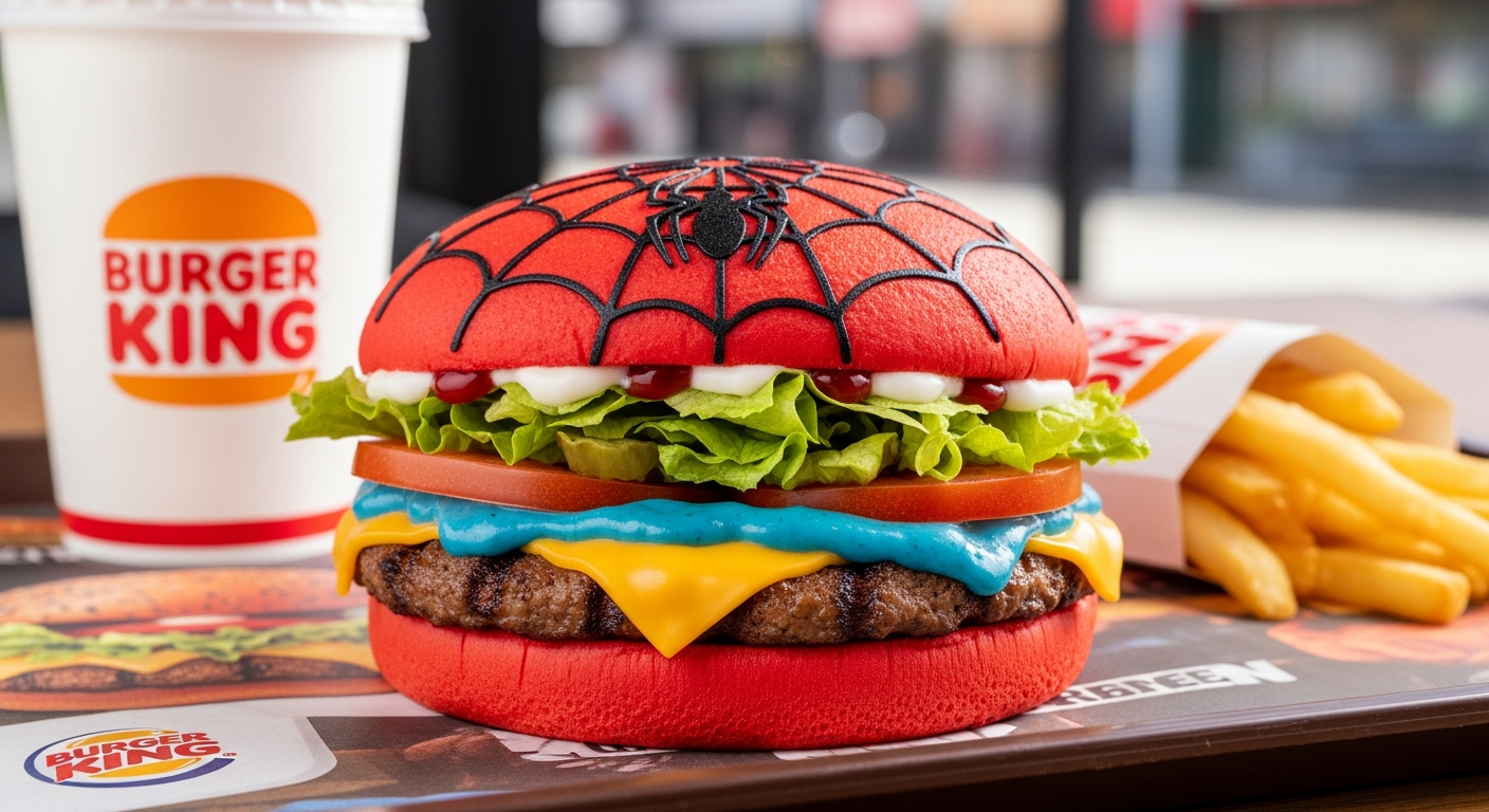 Burger King Spider Man Burger