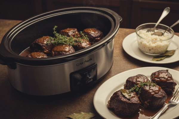 Cooking Beef Cheeks in a Slow Cooker
