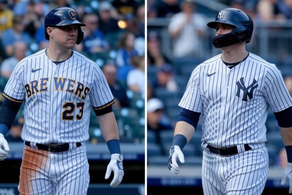 Milwaukee Brewers vs New York Yankees match player stats