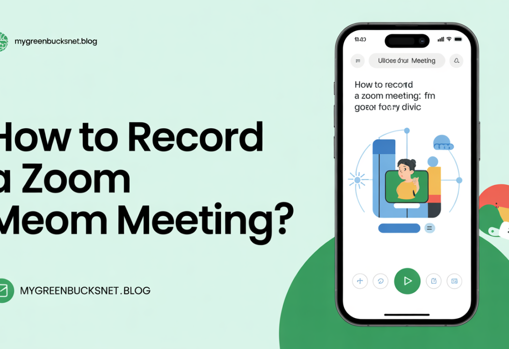 how to record a zoom meeting