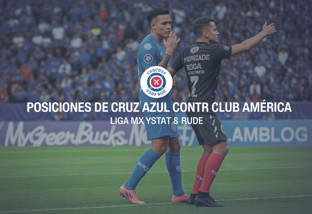 posiciones de cruz azul contra club américa