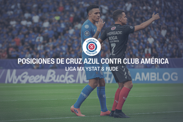posiciones de cruz azul contra club américa